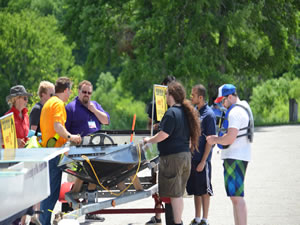 Inspection before going on the water